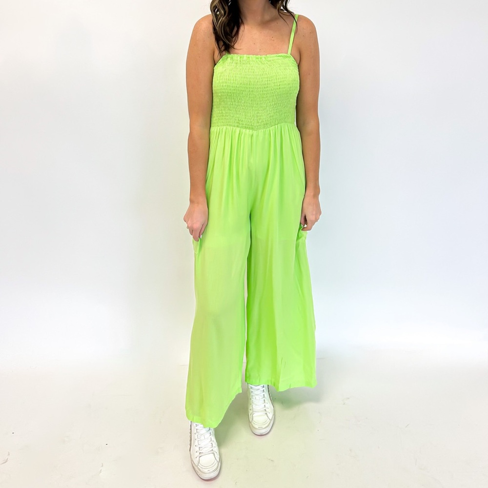 Lime Green Jumpsuit
